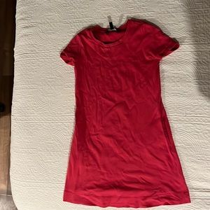 Red Ellen Tracy T-shirt Dress